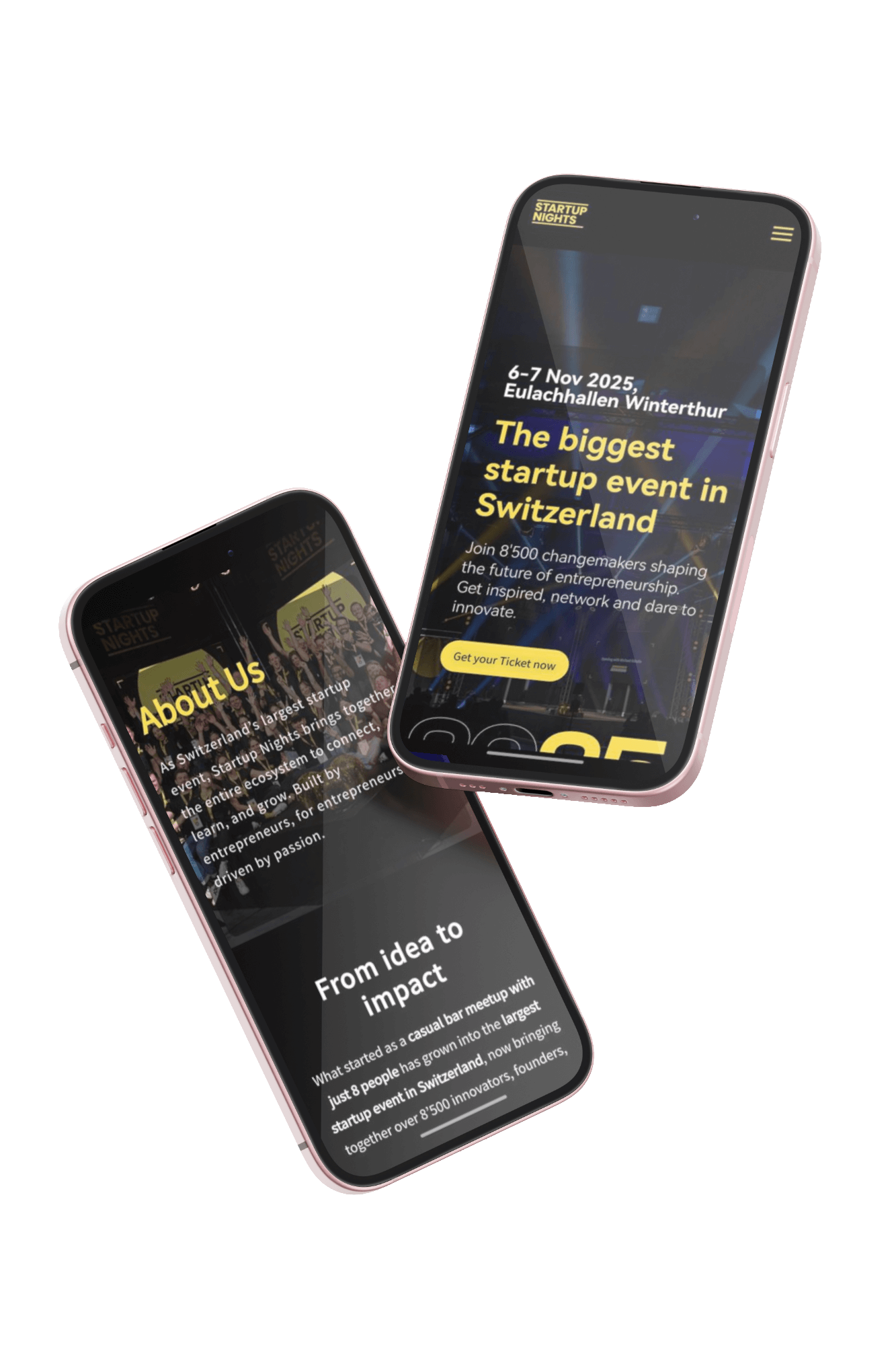 Startup Pitch and Booth Applications